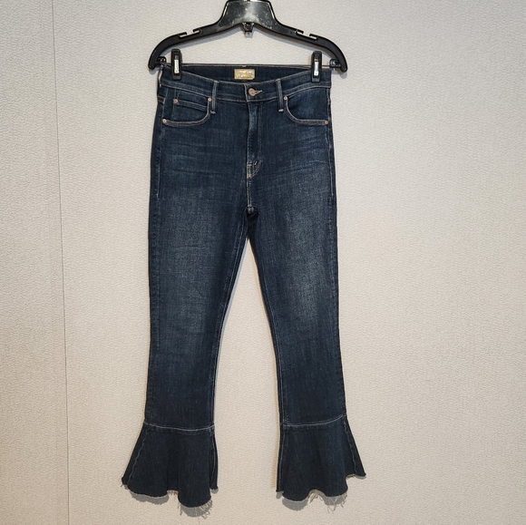 MOTHER The Cha Cha Fray Girl Crush Jeans Womens Size 27 - Picture 1 of 7